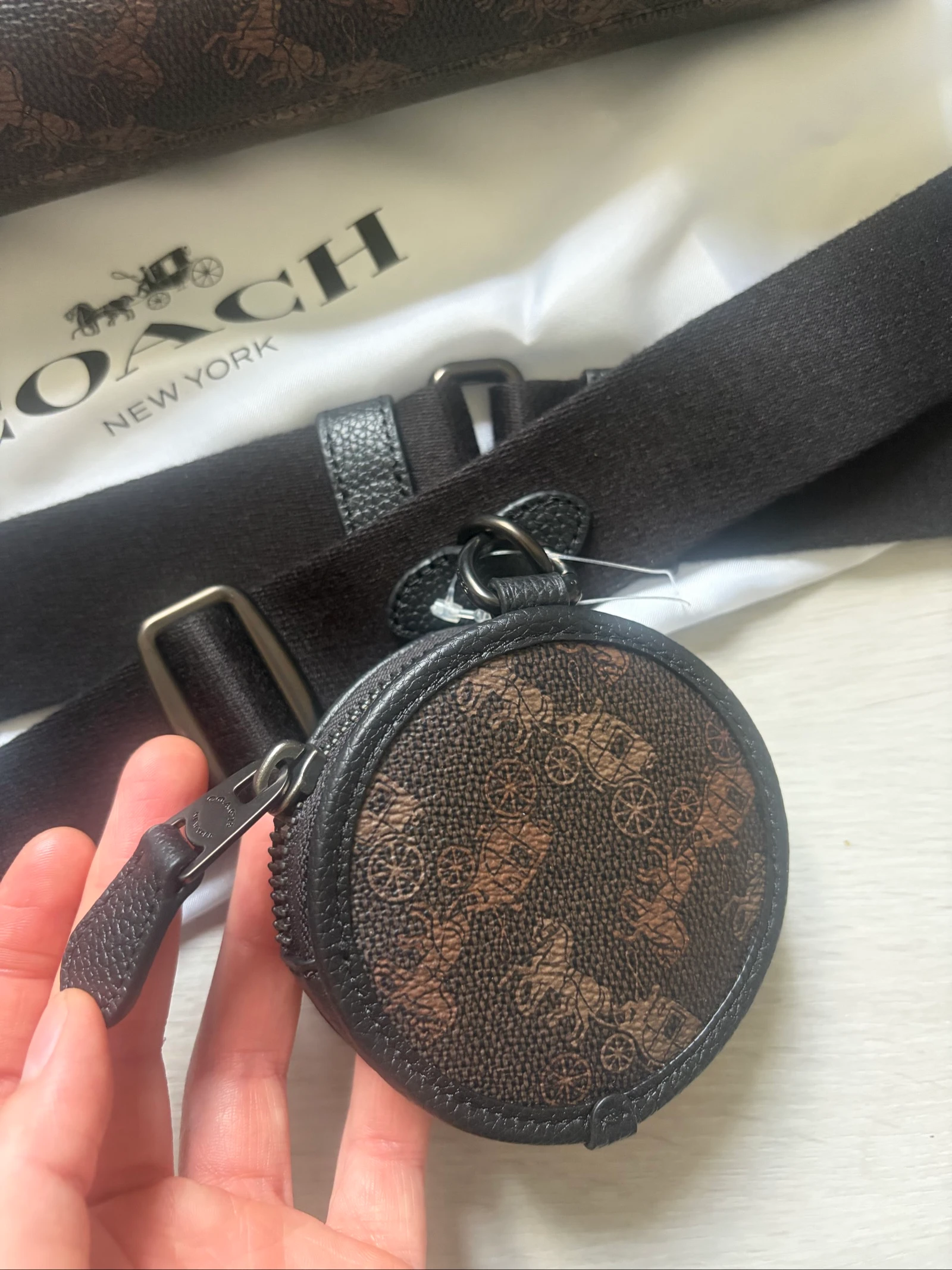 Bolsa masculina coach – photo 12